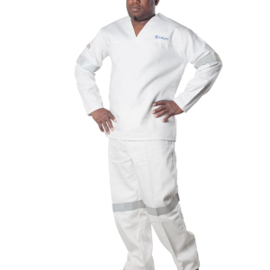 D59 Flame White Clean Condition Trousers