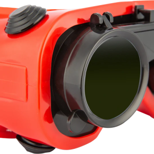 Brazing/Gas Cutting Welding Goggles - Red Frame