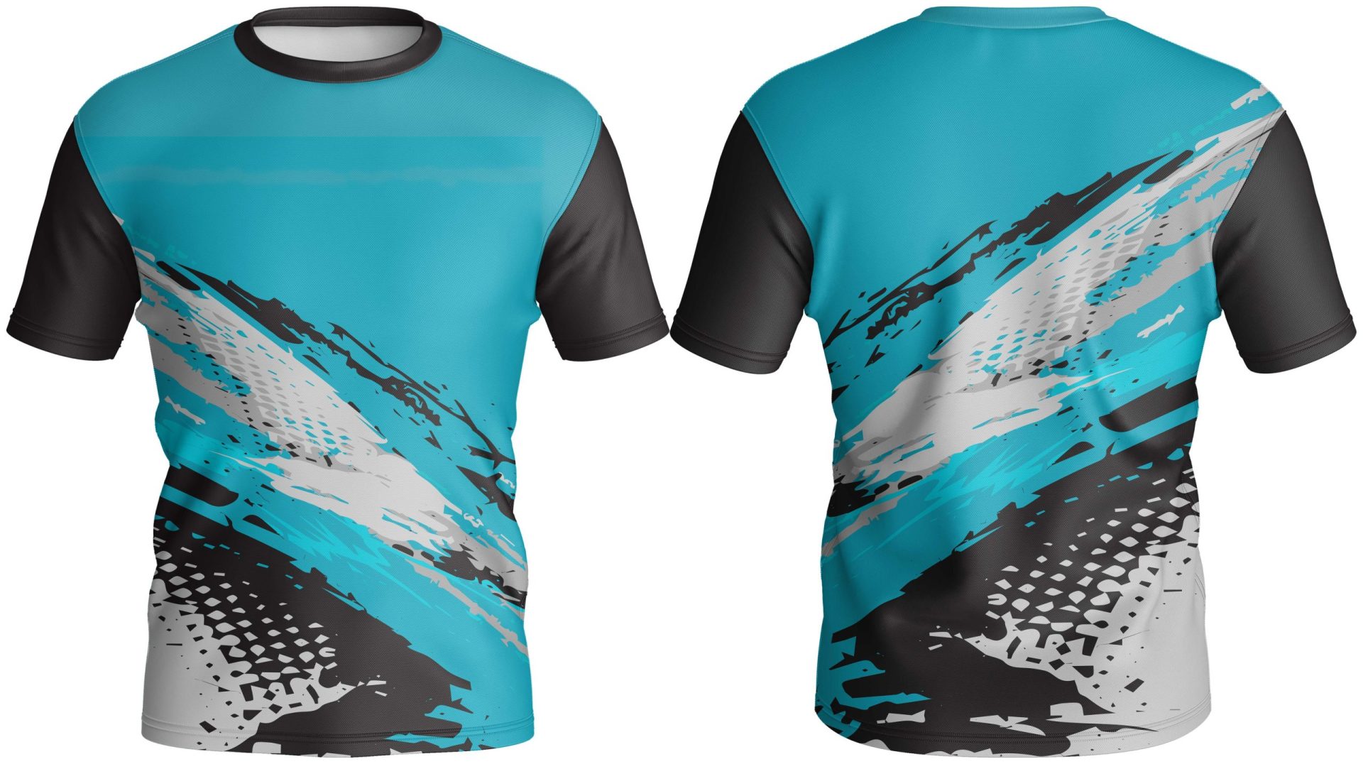 Crew Neck Short Sleeve Fishing T-Shirt | Fitted Sleeve