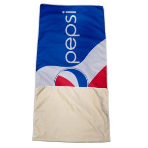 Areca Palm Quick Drying Non-Slip Yoga Mat S/S Print Binded With Petersham Webbing