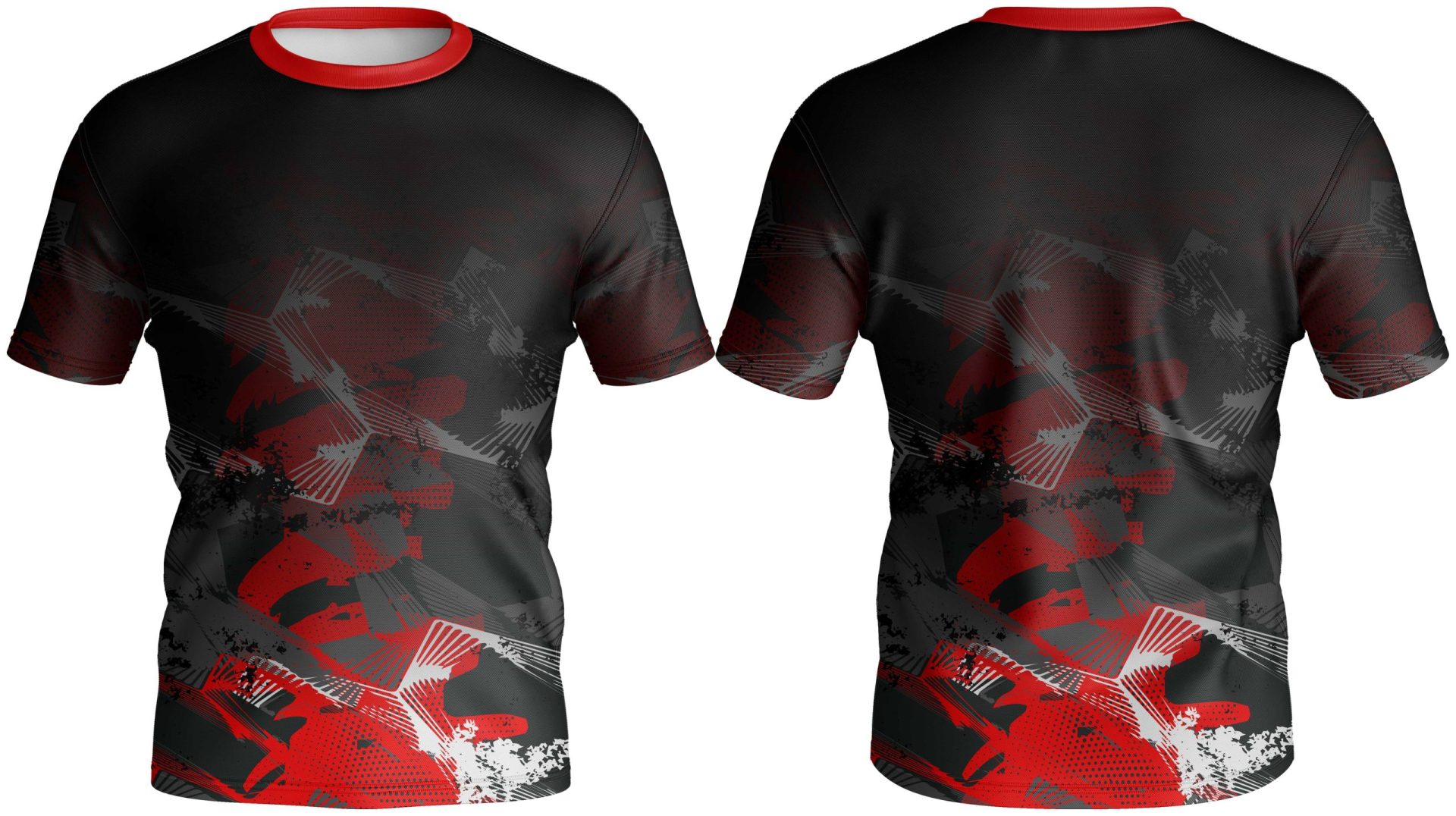 Crew Neck Short Sleeve Fishing T-Shirt | Fitted Sleeve - Image 3