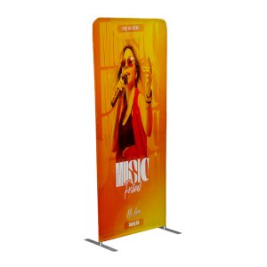 Slimline Bannerwall Max 0.8 x 2m, Complete