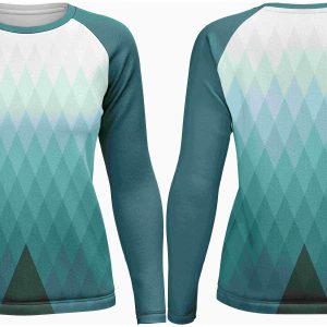 Kids Athletic Crew Neck Long Sleeve T-Shirt | Raglan Sleeve
