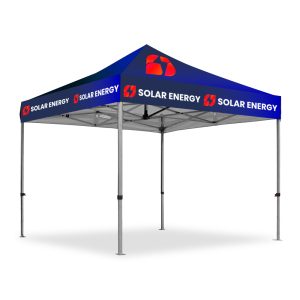 Gazebo 3 x 3m, Dye Sub, Hexagon Aluminium, Complete