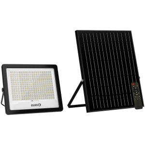 Ellies Nebula Series 300W Solar Flood Light with 3CCT -BK