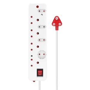 Ellies 8-Way Medium Surge Multiplug 0.5m