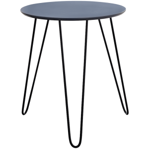 Everfurn Juniper Coffee Table - Grey and Black Frame