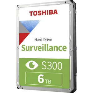 Toshiba S300 Surveillance Hard Drive 6tb (Bulk)