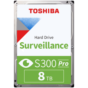 Toshiba S300 Pro 8tb Surveillance HDWT380UZSVA 7200rpm 256mb