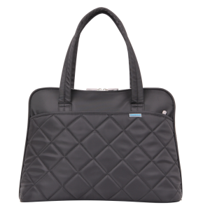 Kingsons 15.6" Shoulder Laptop Bag - Black - Ladies in Fashion