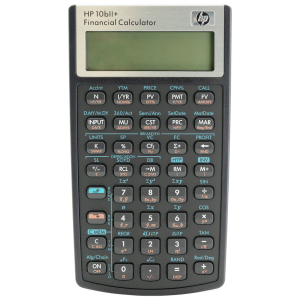 HP 10Bii+ - Business Calculator (Algebraic) - Non-Programmable