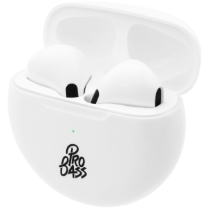 Pro Bass Future Series True Wireless Earphones with Charging Case - White