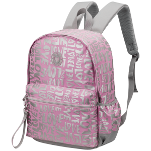 Quest Love-letter Backpack Pink