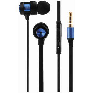 Volkano Alloy Series Metal Earphone - Blue