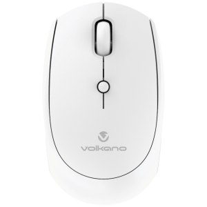 Volkano Talc Wireless Mouse - White