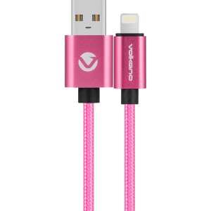 Volkano Fashion Series Lightning Cable 1.8m - Pink