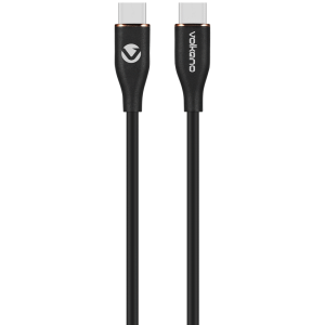 Volkano Flexi Series Type-C to Type-C 1.5m 60w - Black