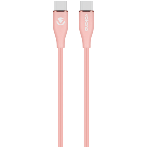 Volkano Flexi Series Type-C to Type-C 1.5m 60w - Pink
