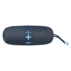 Volkano Flow Series Portable Bluetooth Speaker - Blue with Blue Buttons