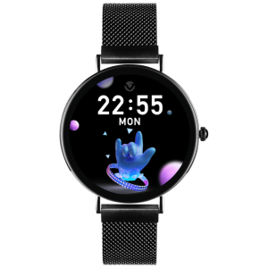 Volkano Valencia Series Ladies Smart Watch - Black