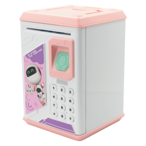 Volkano Kids Robo Vault Series Kids Money Saving Vault - Pink