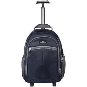 Volkano Orthopaedic Trolley Backpack 35l - Navy/Grey