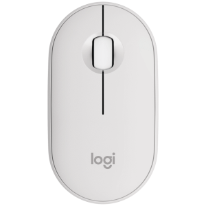 Logitech(R) Pebble Mouse 2 M350s - TONAL WHITE - BT - DONGLELESS