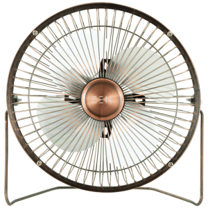 Zen Cool Series 6in Desk Fan - Copper