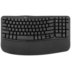 Wave Keys Wireless Ergonomic Keyboard - Graphite