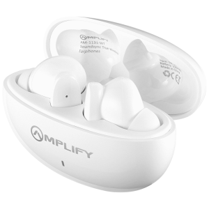 Amplify SoundSync Series True Wireless Earphones - White