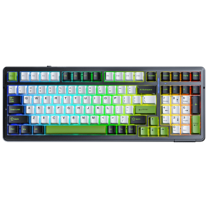 Aula Mechanical Gasket 80% Keyboard Multimode - Black/White/Grey