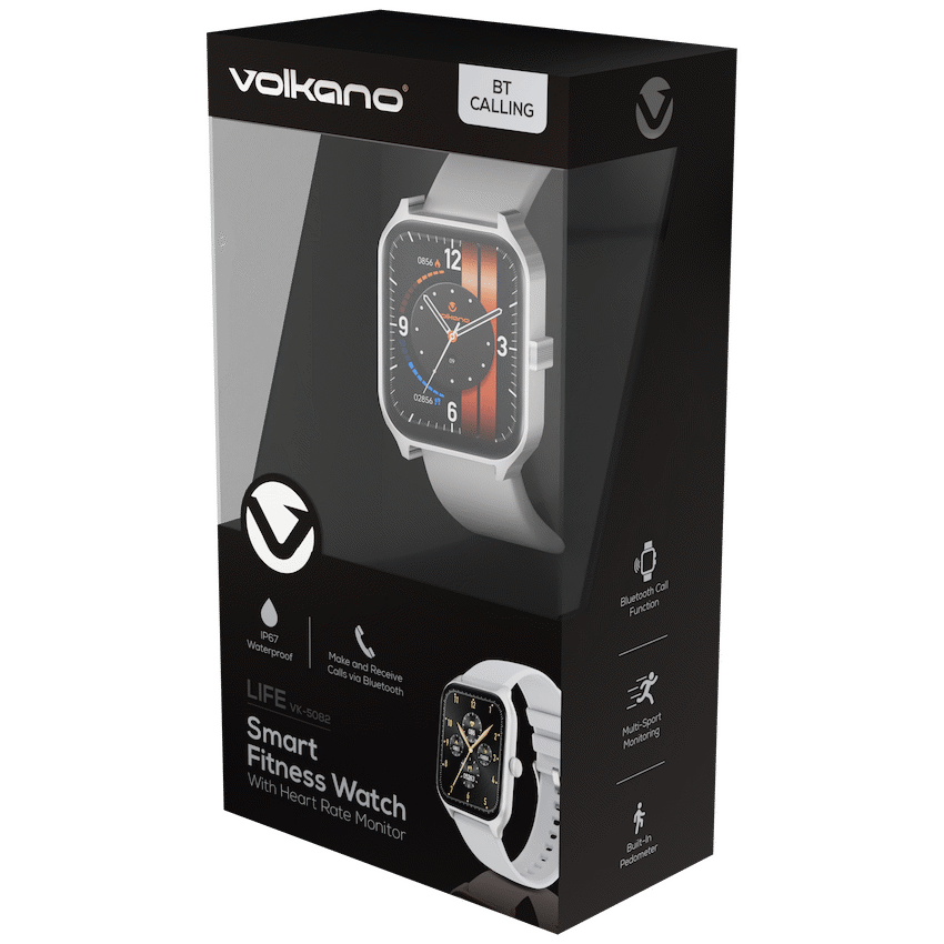Volkano Life Series Smart Watches - Silver - Image 10