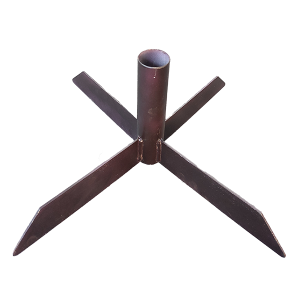 1 Pole Base Only for Indoor Poles(Brown)