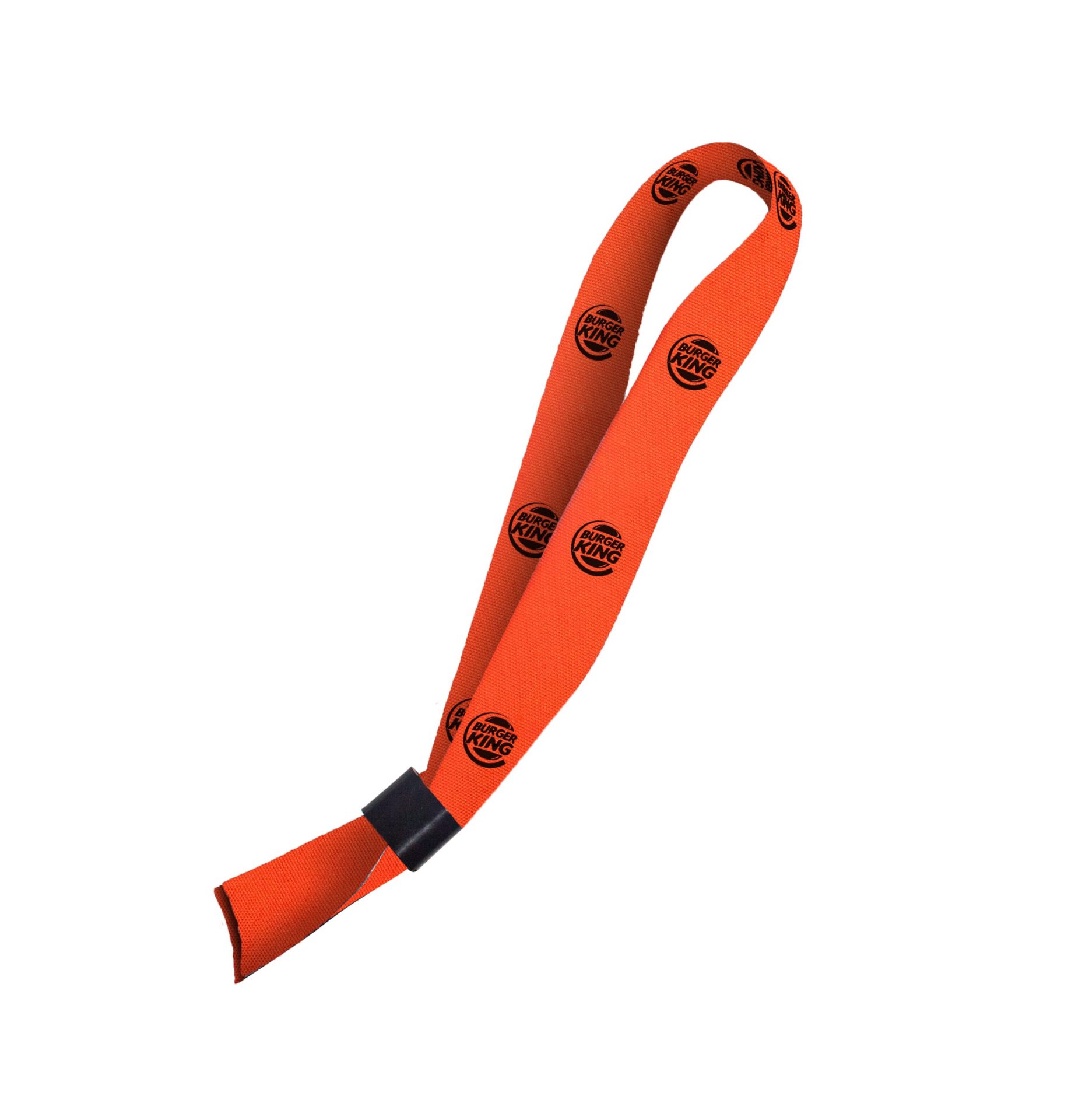 Hi-Viz Event Wristband Black Sublimation Print D/Sided with Barb Buckle - Image 2