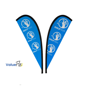 ValueFLEX Teardrop Banner 2m Double sided, Skin Only