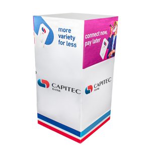 Fabric Tower Rectangular 1m x 2m