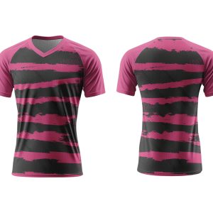 V-Neck Short Sleeve Soccer Shirt | Raglan Sleeves
