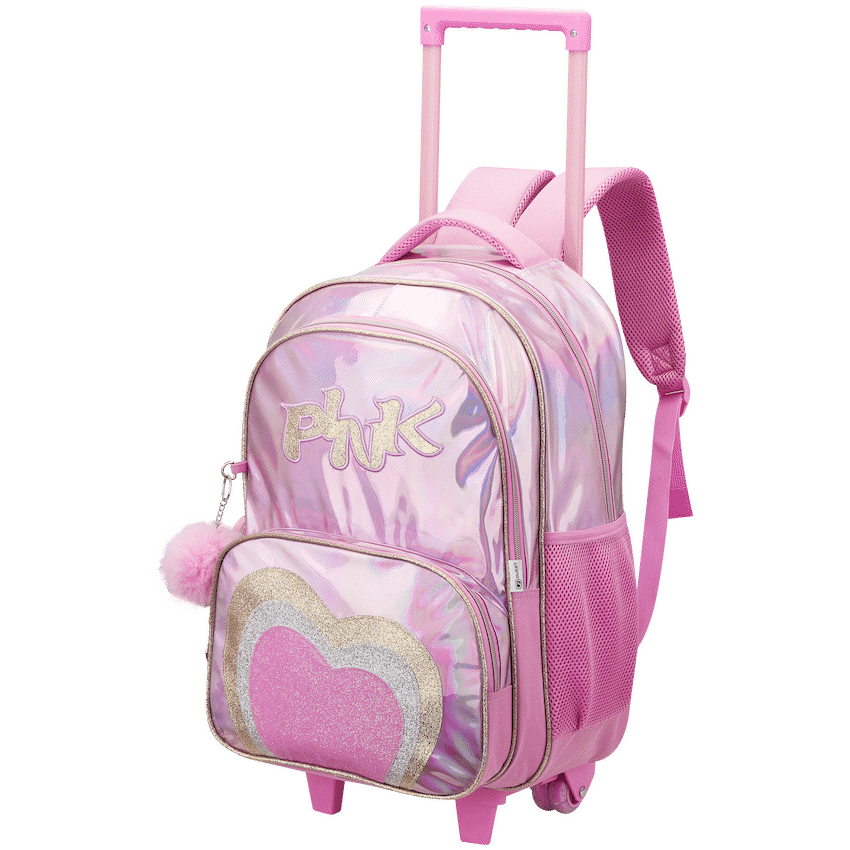Quest Mirror-Glitz Trolley Backpack - Pink - Image 2