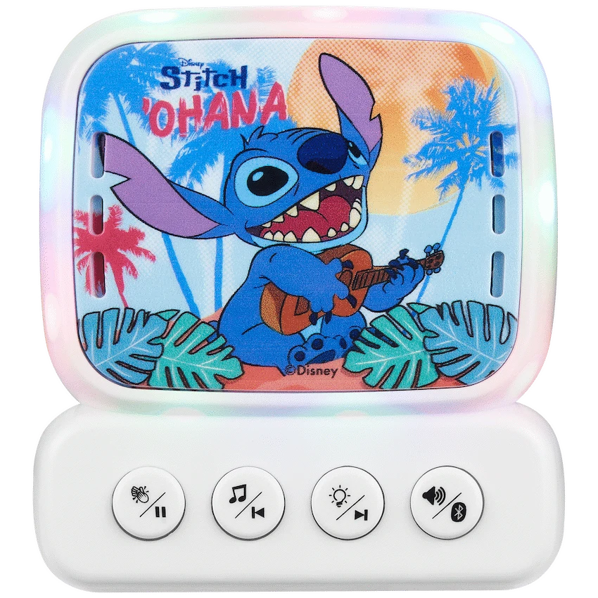 Disney Stitch Bluetooth Mini Karaoke Machine with Belt Hook - Image 2