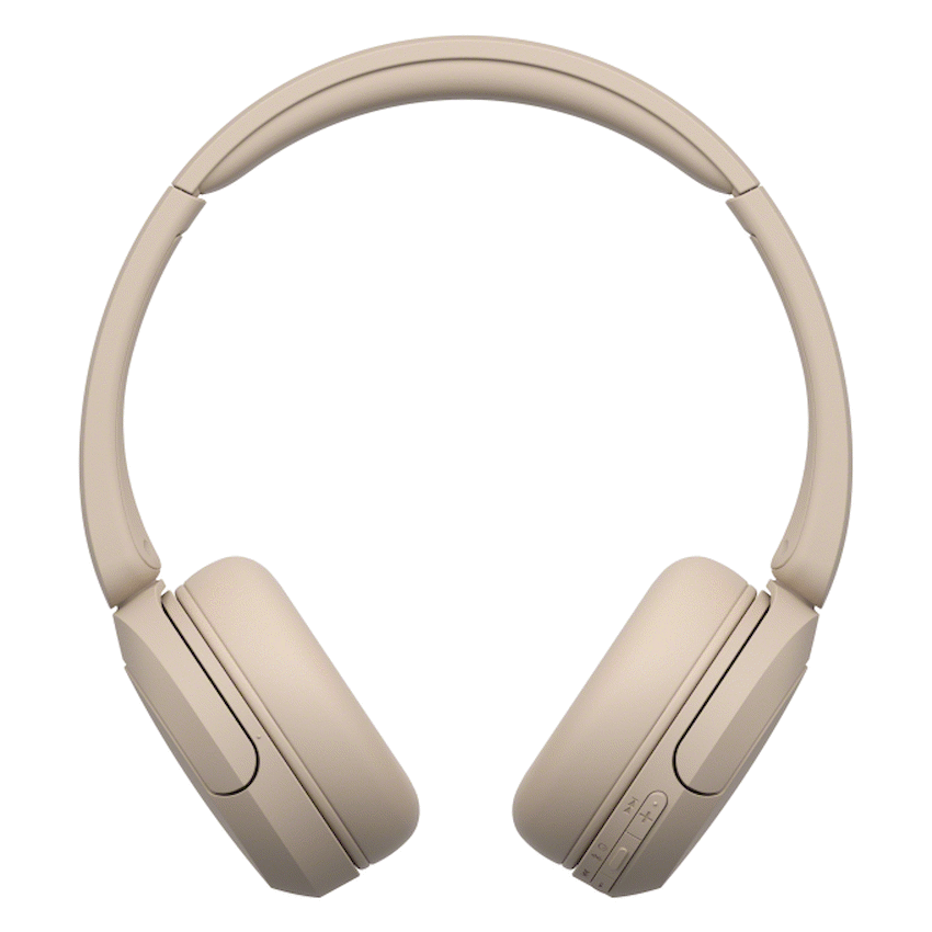 Sony WH-CH520 (Beige) Bluetooth On-Ear Headphones - Image 2