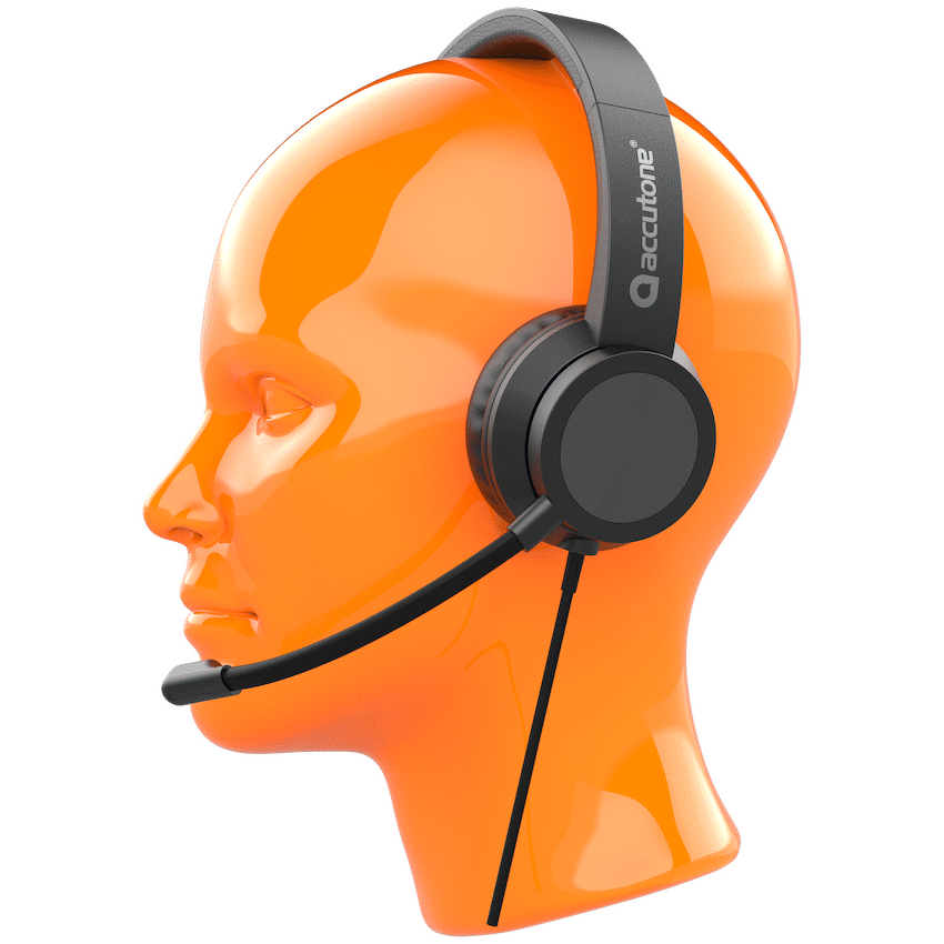 Accutone USB Binaural Headset - Image 2
