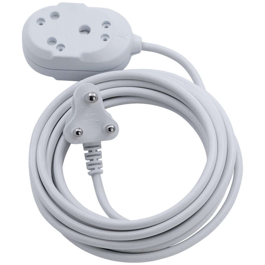 Ellies Back-to-Back Light-Duty Extension Lead - 3m - Image 2