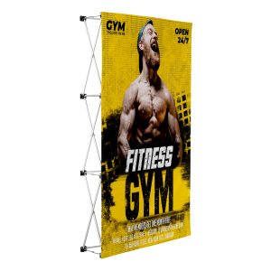 Bannerwall 1.5 x 2.25m, Supplied Complete