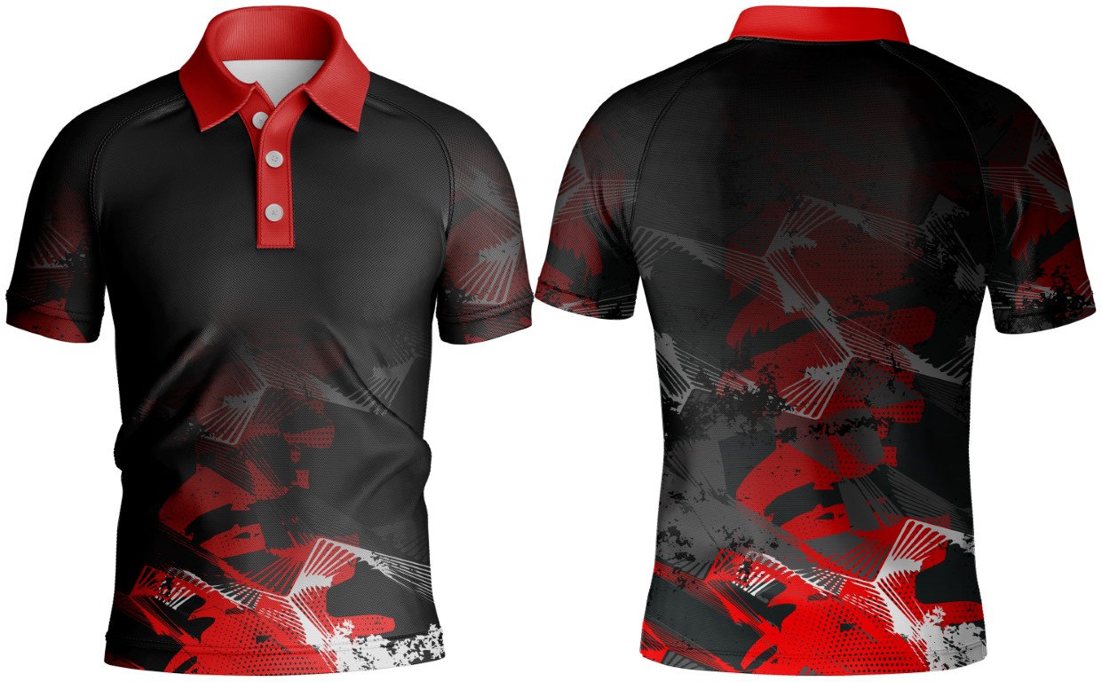 Kids Fishing Golfer Short Sleeve | Raglan Sleeve - Image 3
