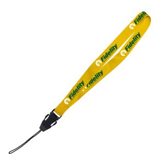 Hi-Viz Lanyard DTF Print D/Sided with Cellphone Clip
