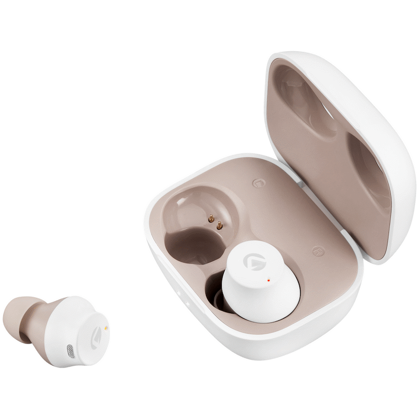 Volkano Taurus Series 2.0 True Wireless Earphones - White - Image 3
