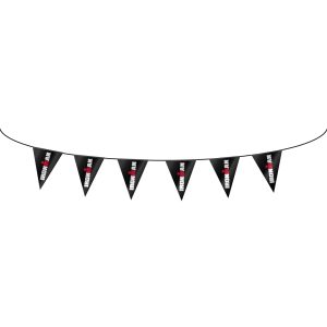 Triangular Pennants. Single sided, PVC