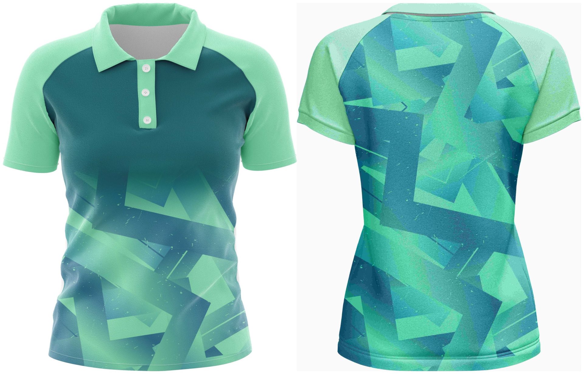 Ladies Pro Golfer Short Sleeve | Raglan Sleeve - Image 4