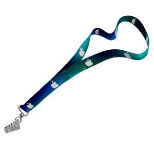 Petersham Lanyard D/Sided Print with Crocodile Clip 20 x 950mm