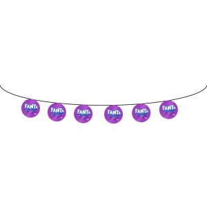 Circular Pennants. Double sided, PVC